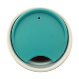 Teal Replacement Lid for Starbucks Ceramic Travel Mugs, Compatible With 10oz/12oz /16oz Tumbler