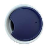 Navy Replacement Lid for Starbucks Ceramic Travel Mugs, Compatible With 10oz/12oz /16oz Tumbler