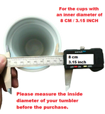 Teal Replacement Lid for Starbucks Ceramic Travel Mugs, Compatible With 10oz/12oz /16oz Tumbler