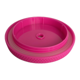 24 oz Tumbler Replacement Lid - Compatible for Starbucks Studded Diamond Grid Venti Cold Drink Tumbler Lid, Matte NeonPink