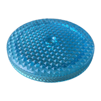 24 oz Tumbler Replacement Lid - Compatible for Starbucks Studded Diamond Grid Venti Cold Drink Tumbler Lid, Glossy Blue