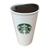 Replacement Lid for Starbucks Ceramic Travel Mugs, Compatible With 10oz/12oz /16oz Tumbler Combo x 2