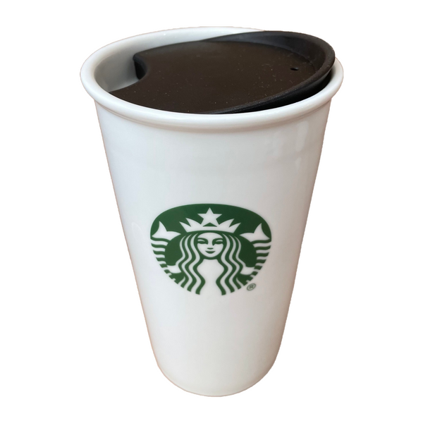 New Starbucks Reusable Cold Cup Replacement Lid And Green Straw Only (No Cup)