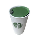 Replacement Lid for Starbucks Ceramic Travel Mugs, Compatible With 10oz/12oz /16oz Tumbler Combo x 2