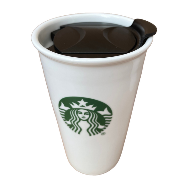MIE Starbucks Replacement Lid for Ceramic Travel Mug 10oz / 12oz / 16oz,  Coffee Mug , Tea Cup , Tumbler Lid , Mug Lid, Cup Lid 
