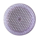 24 oz Tumbler Replacement Lid - Compatible for Starbucks Studded Diamond Grid Venti Cold Drink Tumbler Lid, Glossy Lilac