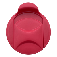 Slide Red Replacement Lid for Starbucks Ceramic Travel Mugs, Compatible With 10oz/12oz /16oz Tumbler