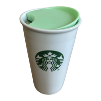 Light Green Replacement Lid for Starbucks Ceramic Travel Mugs, Compatible With 10oz/12oz /16oz Tumbler