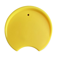 Yellow Replacement Lid for Starbucks Ceramic Travel Mugs, Compatible With 10oz/12oz /16oz Tumbler