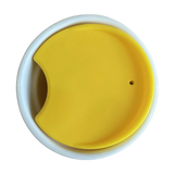 Yellow Replacement Lid for Starbucks Ceramic Travel Mugs, Compatible With 10oz/12oz /16oz Tumbler